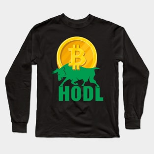 Bitcoin HODL Long Sleeve T-Shirt